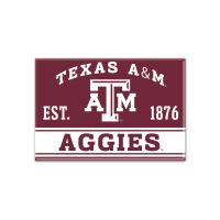 Texas A&M Aggies Wooden Magnet 1.5" X 6"