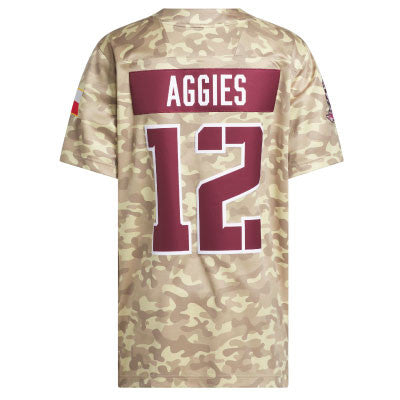 Texas A&M Salute to Service Premier Football Jersey