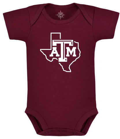 INFANT Texas A&M Cheer Bodysuit Dress