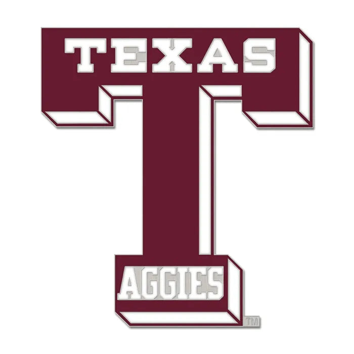 Texas A&M Collectors Lapel Pin - Vault T - TXAG Store