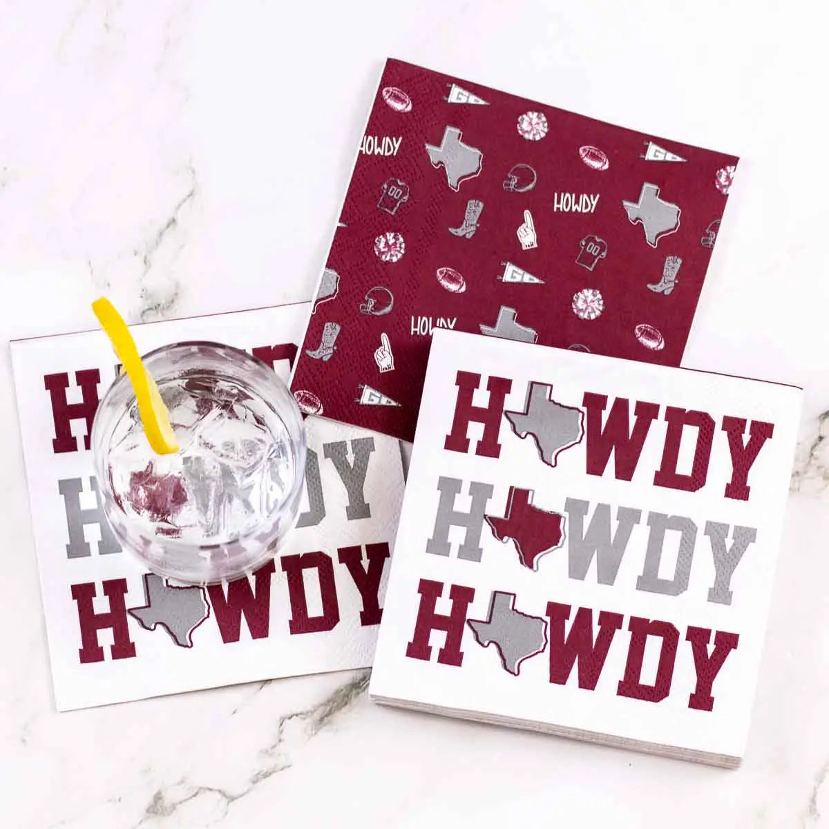 Howdy Cocktail Knapkins