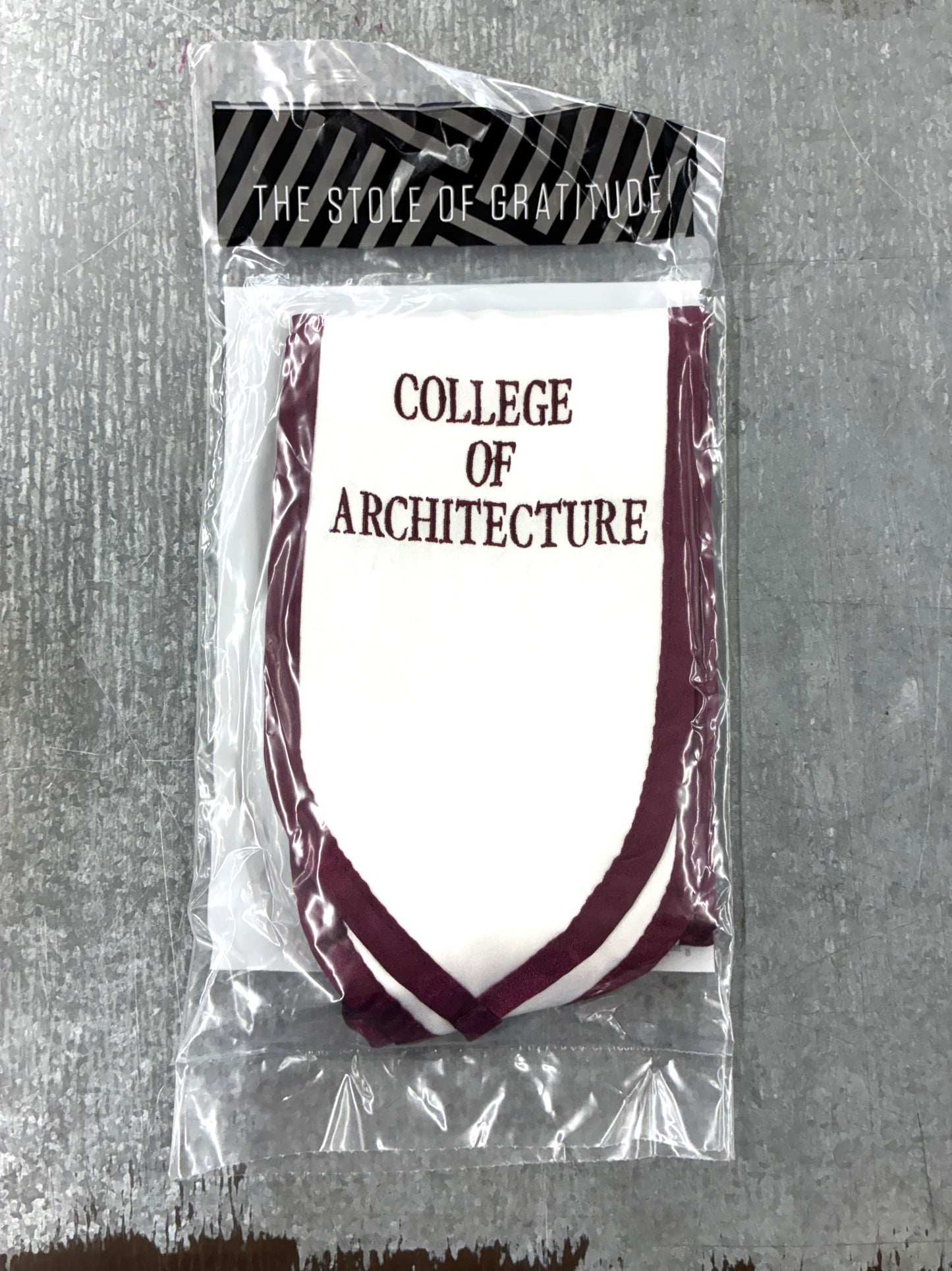 College of Architecture Stole