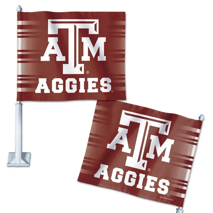 Texas A&M Car Flag