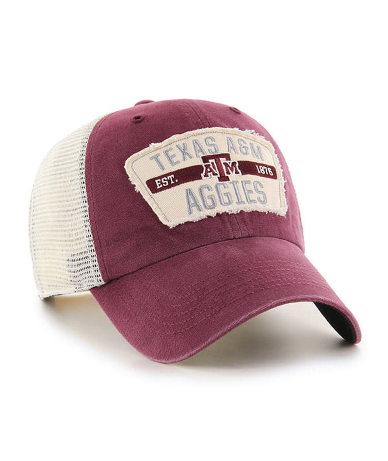 '47 Maroon Crawford Clean Up - Patchwork