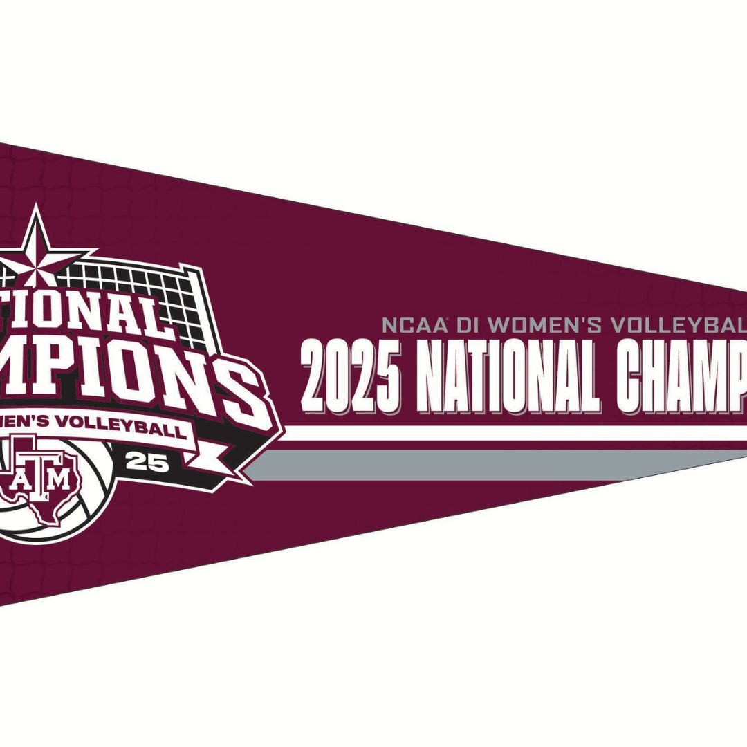 Texas A&M Volleyball National Champs Pennant