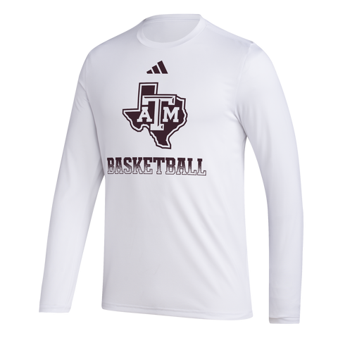 Texas A&M Replica Basketball Jersey - Stone Grey