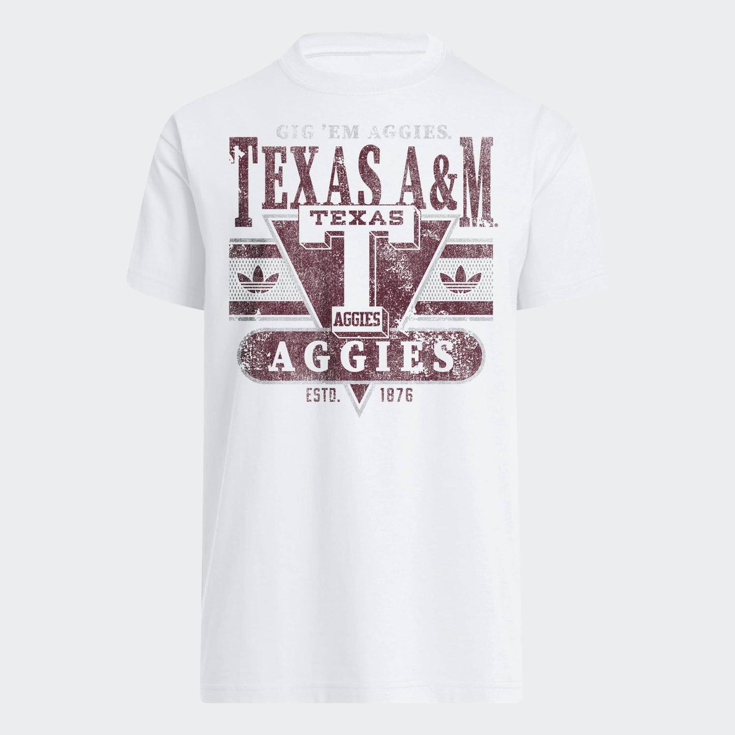 Texas A&M Adidas Vault T Cotton Tee