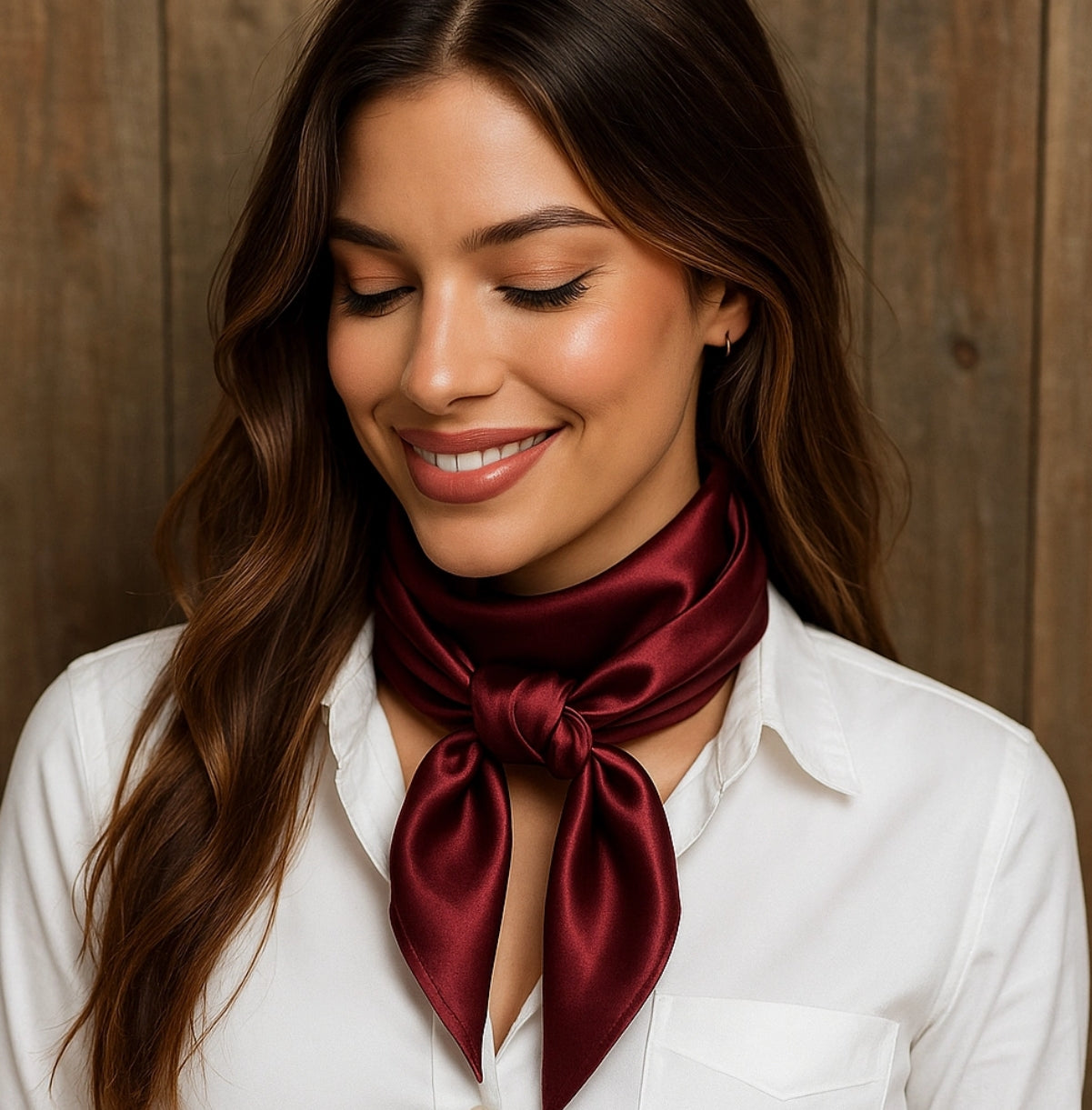 Maroon Scarf