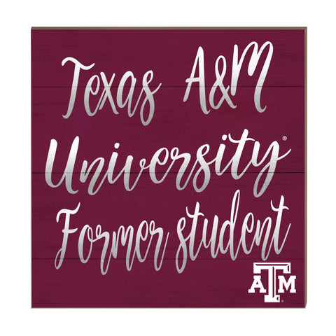 9" Texas A&M Lunch Plates (10 count)