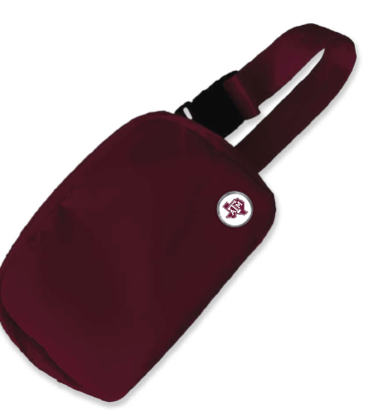 Nylon Maroon Belt Bag Nylon Maroon Belt Bag