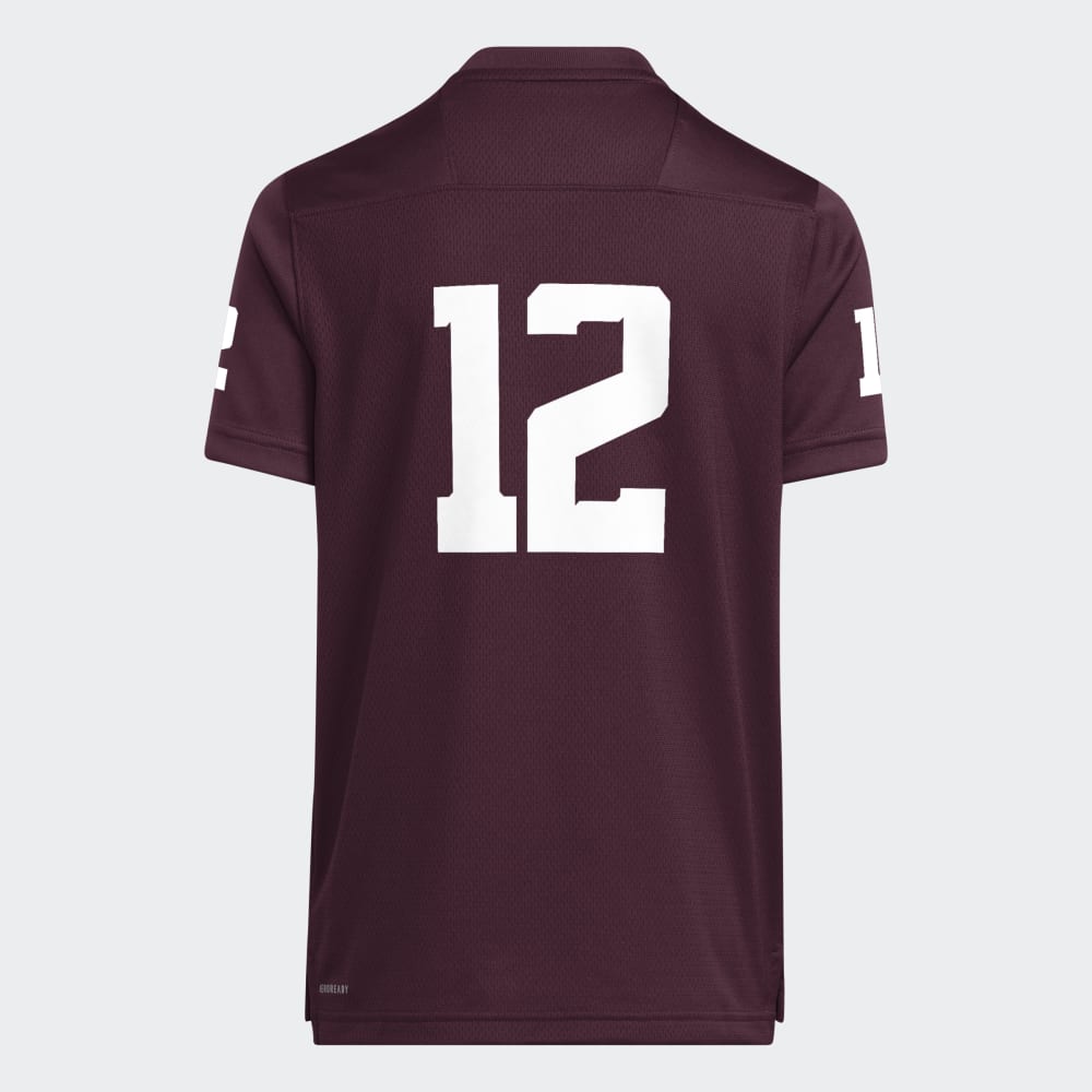 YOUTH - Replica Football Jersey #12 - Maroon - TXAG Store
