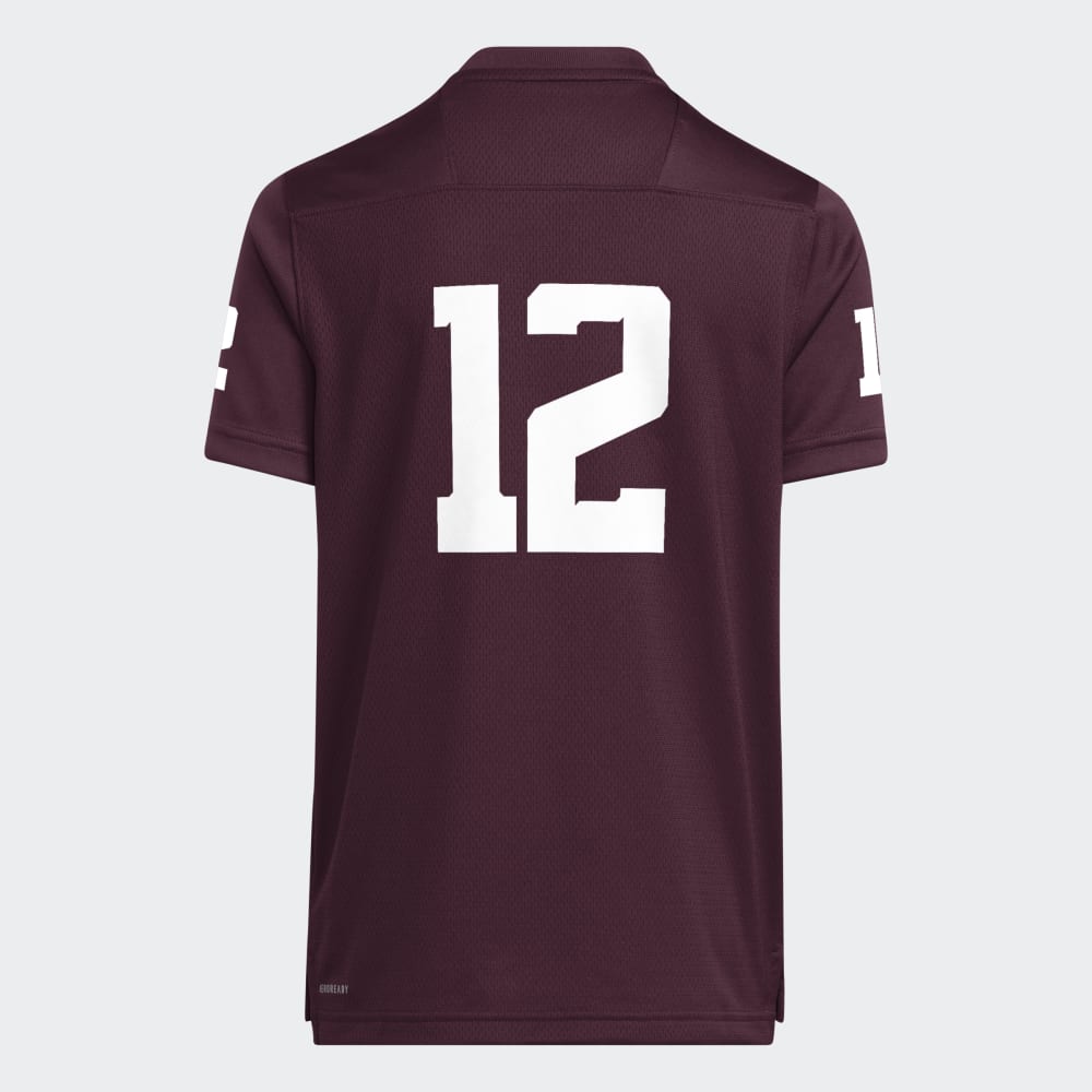 YOUTH -  Replica Football Jersey #12 - Maroon