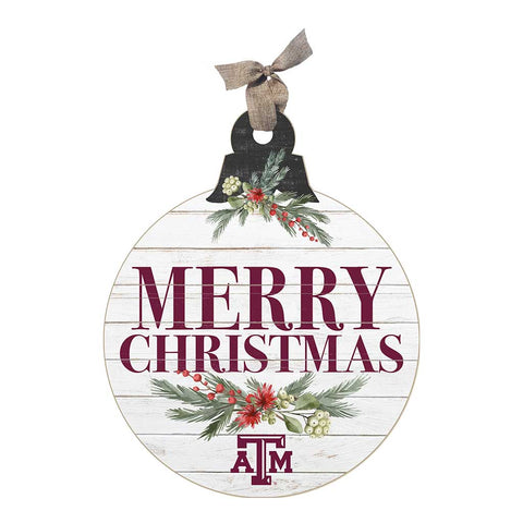 Texas A&M Ornament - Santa Hat