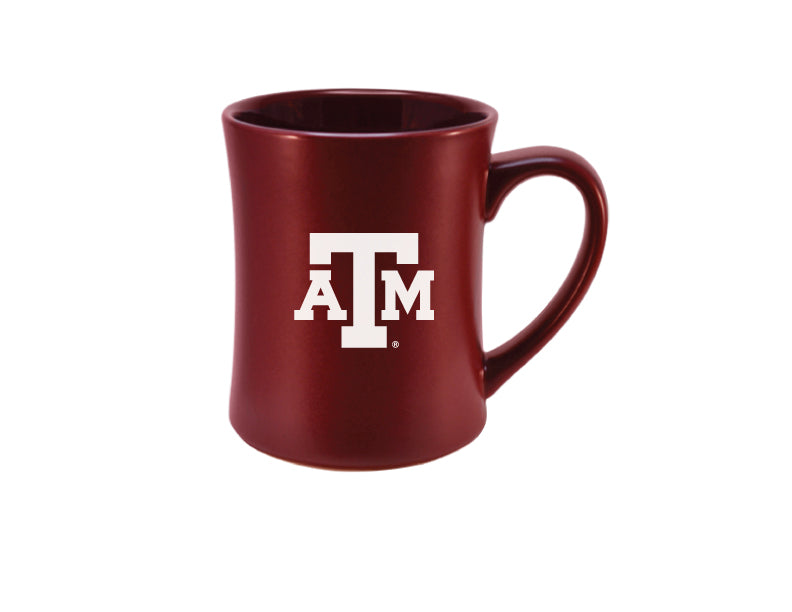 16 oz. Maroon Diner Block ATM Mug