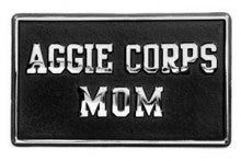 Aggie Band Mom Car Emblem