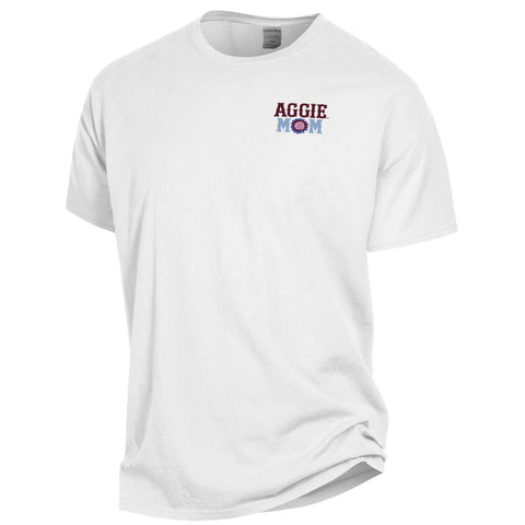 Aggie Baseball Tee - Oxford Grey