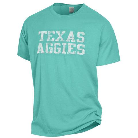Texas Aggies Comfort Wash Tee - Coral