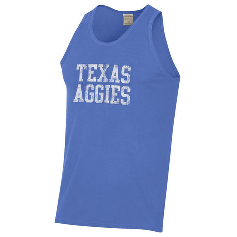Texas A&M Comfort Wash Bubbly Tee - Saltwater