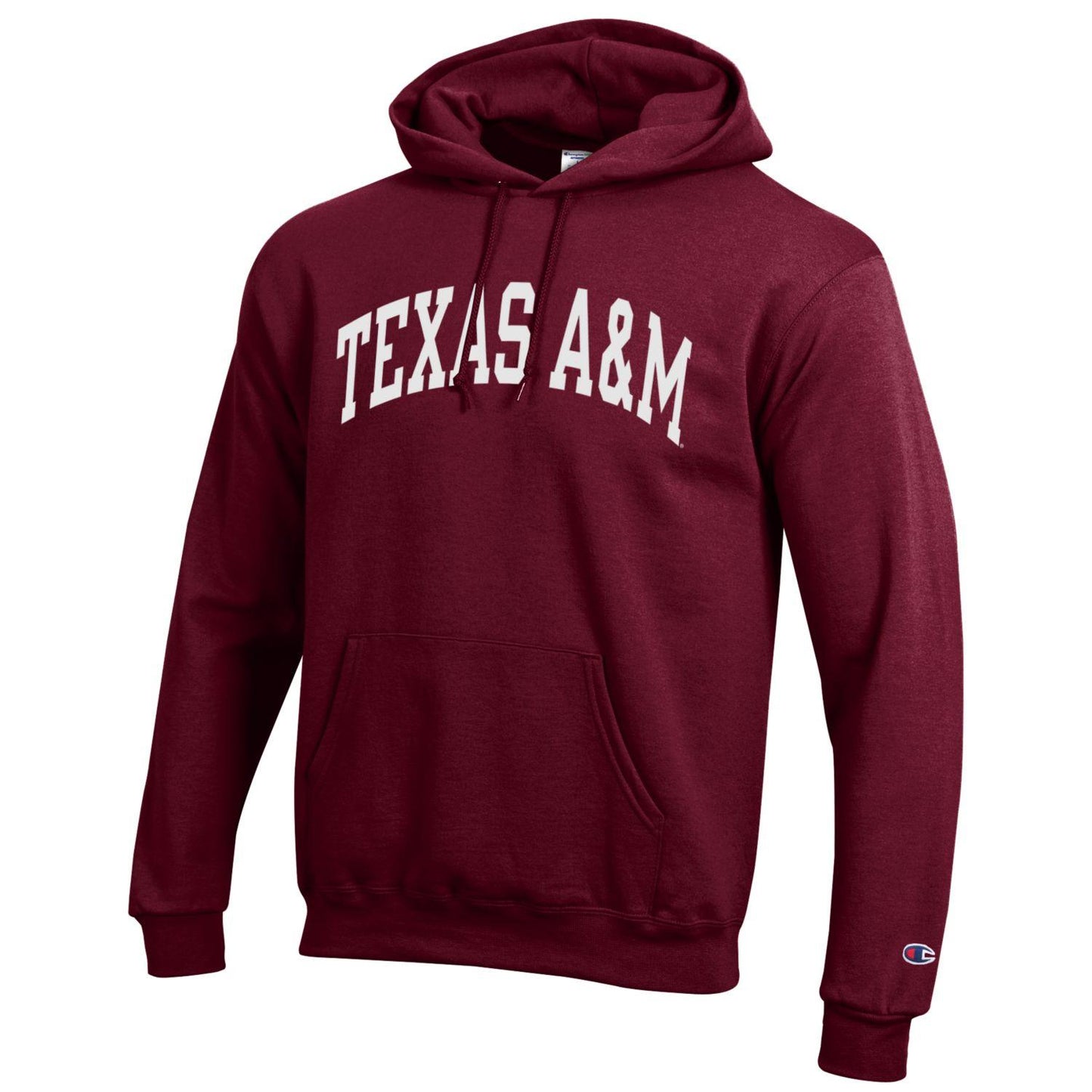 Champion Powerblend Hood - Maroon - TXAG Store