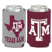 Texas A&M Aggies State of Texas Can Cooler