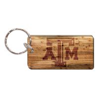 Texas A&M Keychain Stripes