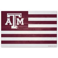 Texas A&M Aggies AMERICAN Wood Sign