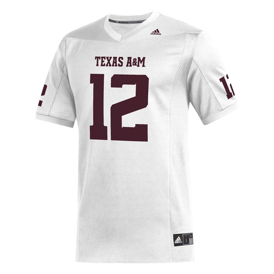 Texas A&M REPLICA Jersey #12 - White ('24)