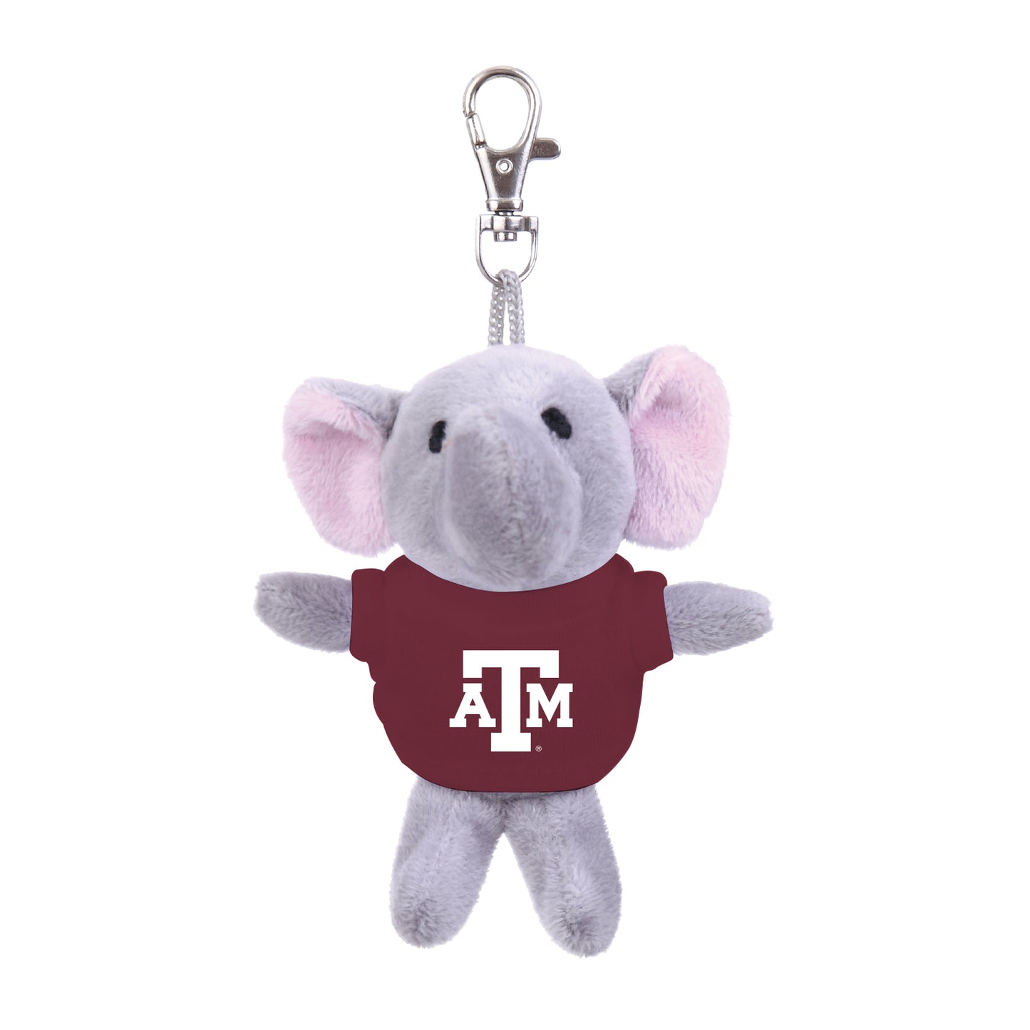 Texas A&M Plush Pals Keychain - Elephant - TXAG Store 