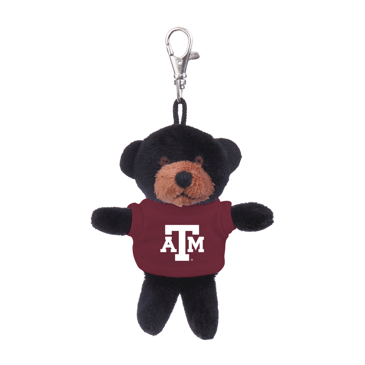 Texas A&M Plush Pals Keychain - Black Bear - TXAG Store 