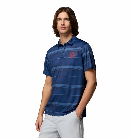CLG Super Terminal Tackle Carbon Blue Polo - TXAG Store 