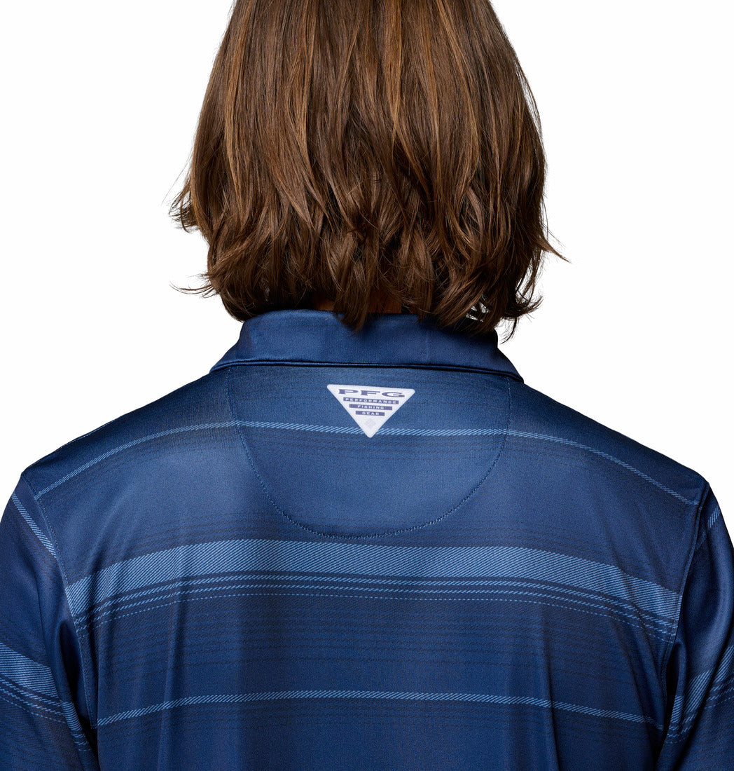 CLG Super Terminal Tackle Carbon Blue Polo - TXAG Store 