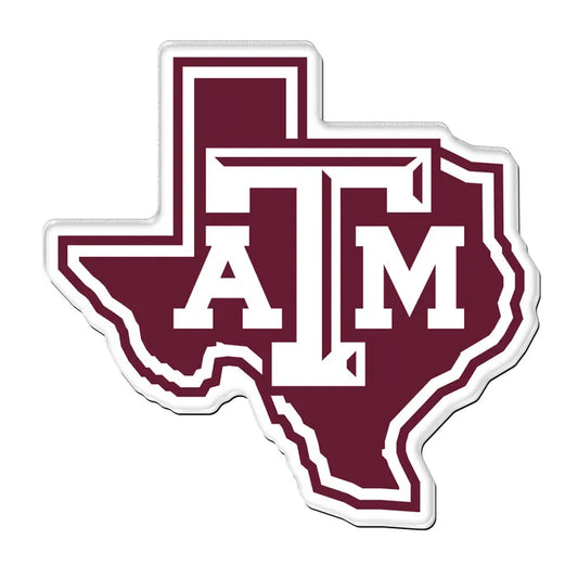 Texas A&M Lone Star Premium Acrylic Magnet - TXAG Store 