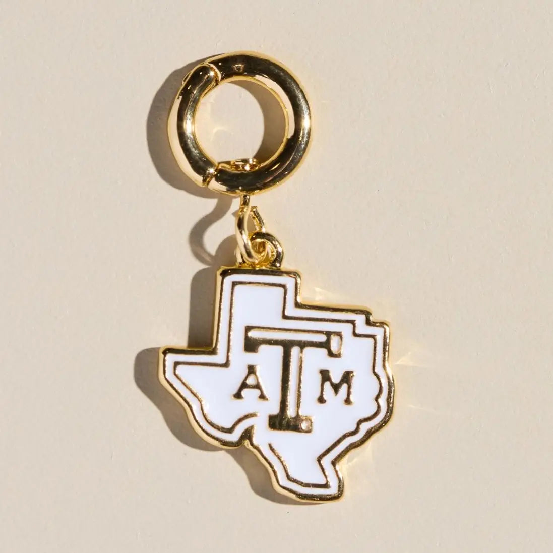 Texas A&M Enamel Charm - TXAG Store 