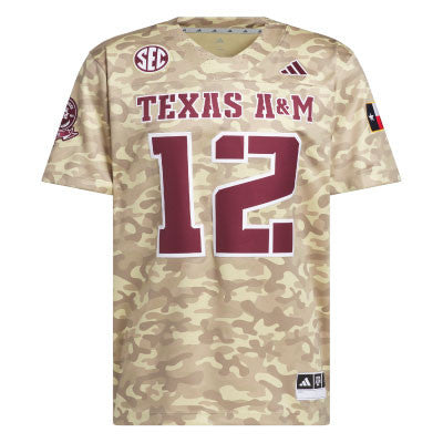Texas A&M Salute to Service Premier Football Jersey