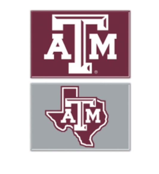Texas A&M Magnets - 2 Pack - TXAG Store 