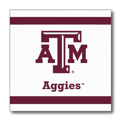 6.5" Texas A&M Lunch Napkins (20 count)