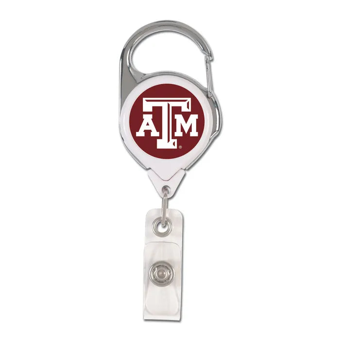 Texas A&M Retractable Badge Holder - TXAG Store 