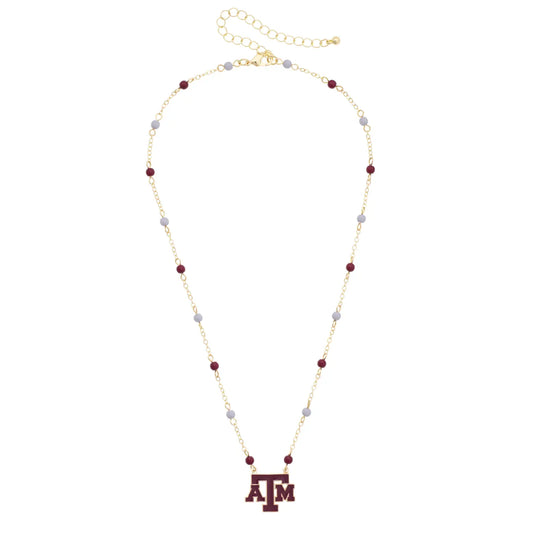 Texas A&M Layering Necklace - TXAG Store 