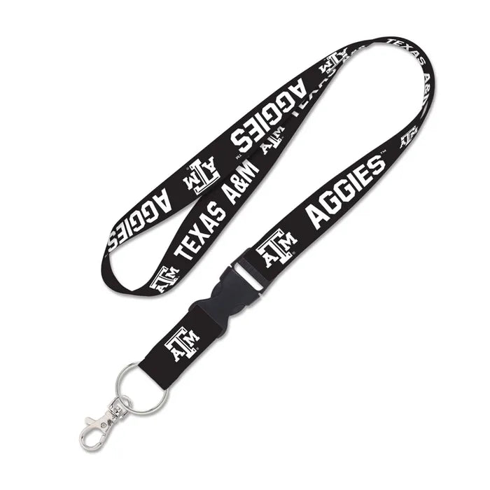 Texas A&M Aggies Blackout Lanyard w/ Detachable Buckle (Copy) - TXAG Store 