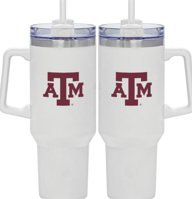 Texas A&M 40oz Stainless Steel Insulated Travel Mug - TXAG Store 