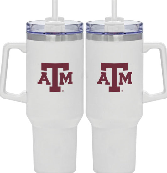 Texas A&M 40oz Stainless Steel Insulated Travel Mug