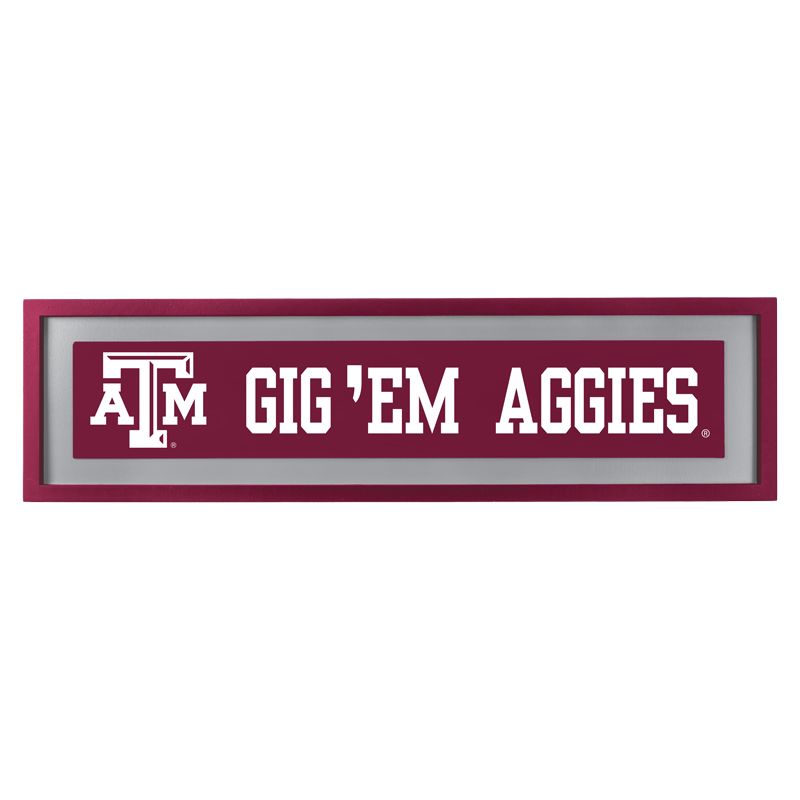 TEXAS A&M WIDE SIGN