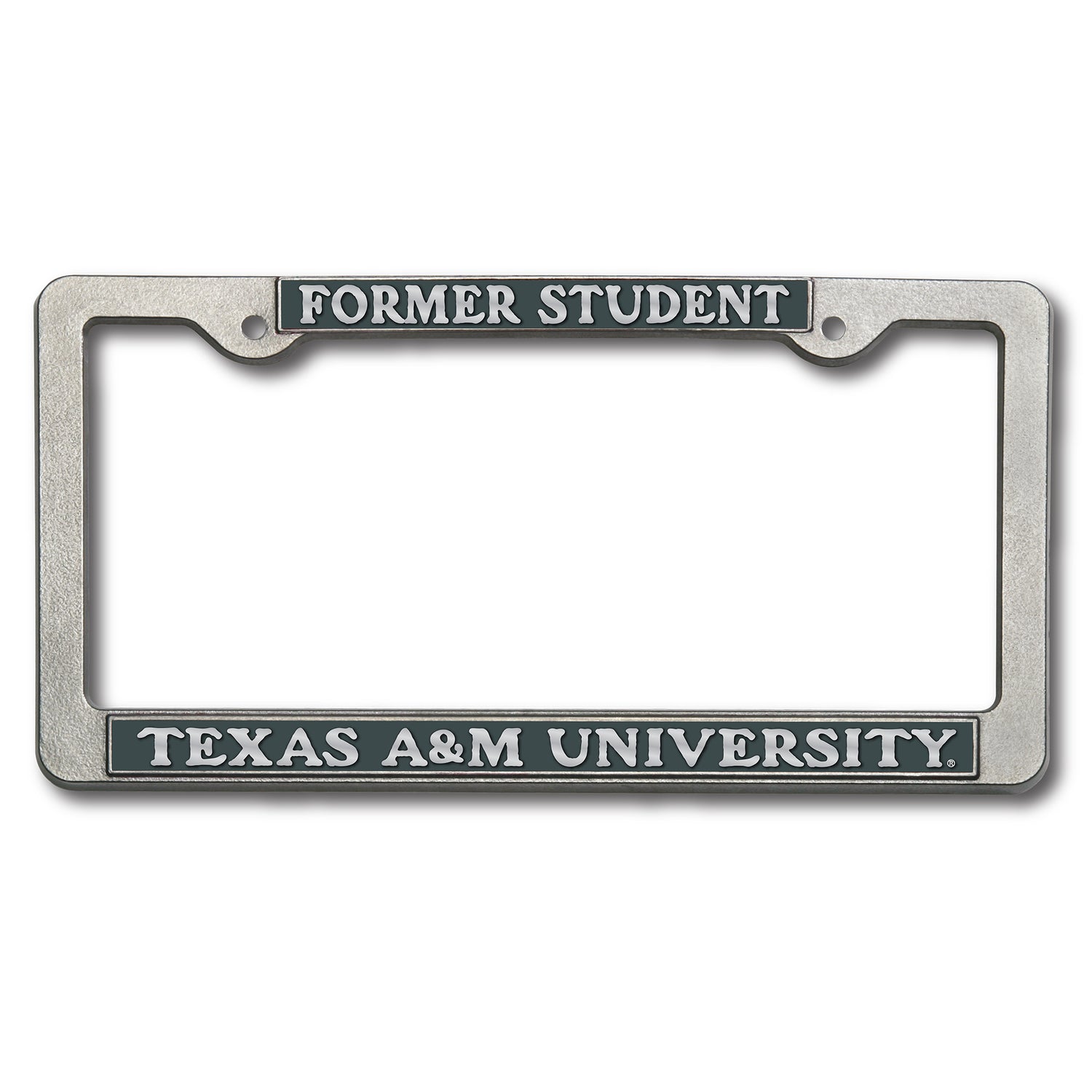 Former Student License Plate Frame - TXAG Store 