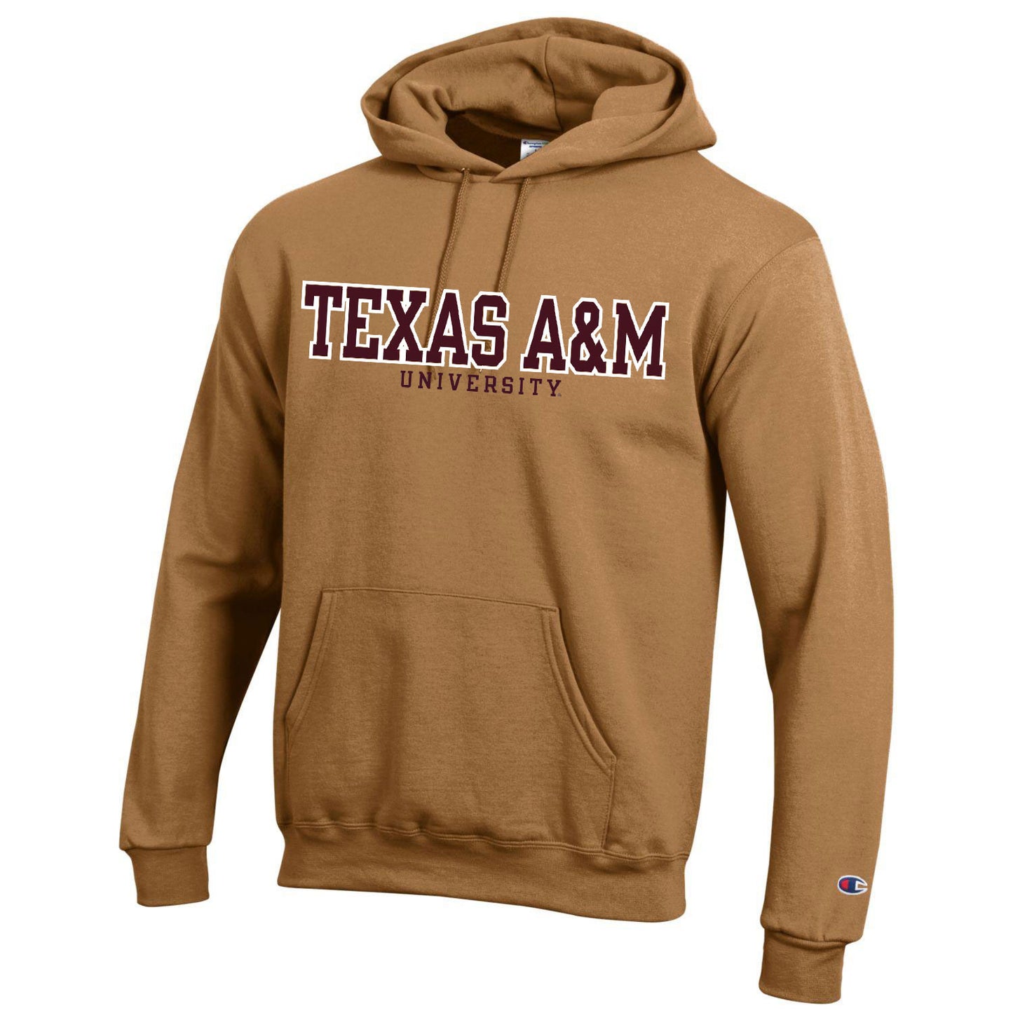 Texas A&M Champion Powerblend Briefly Brown Hood