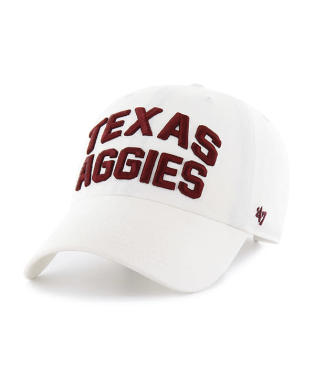 '47 Texas Aggies White Clean Up