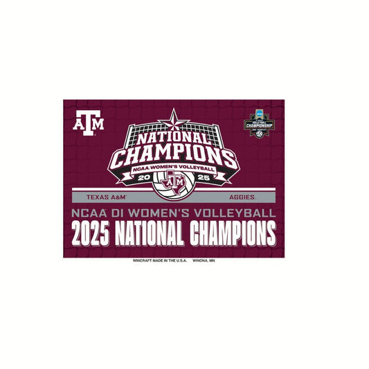 Texas A&M Volleyball National Champs Magnet
