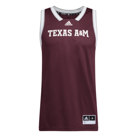 Texas A&M Replica Basketball Jersey - Maroon Alternative  ***