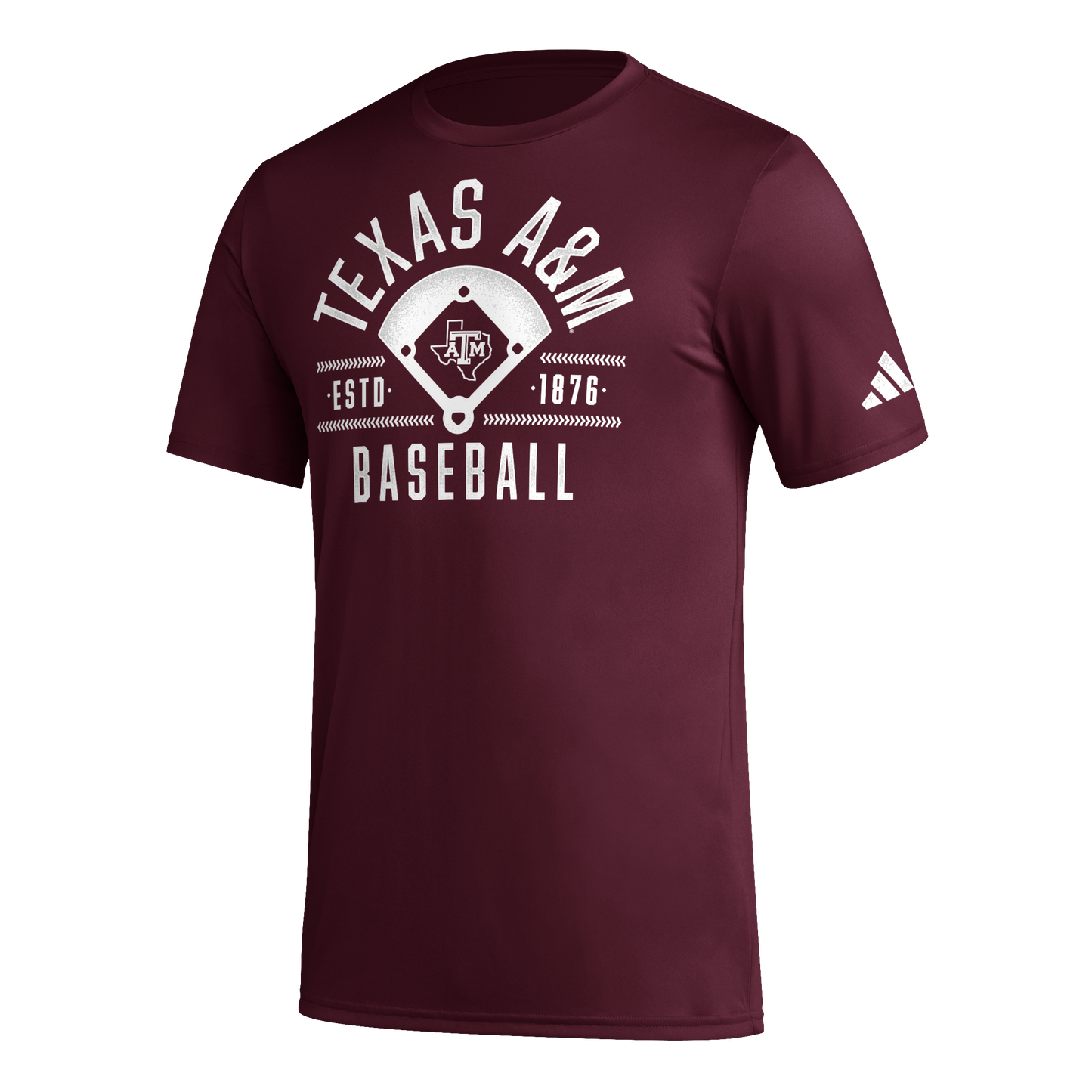 Texas A&M Baseball Tee - 1876