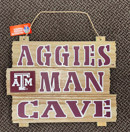 Texas A&M Man Cave Sign