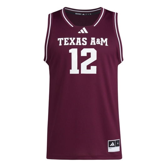 Texas A&M Replica Swingman Basketball Jersey - Maroon - New!